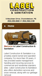 Mobile Screenshot of labelconstruction.ca